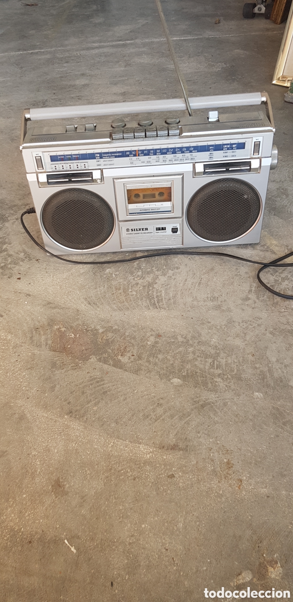 Radios antiguas: Radio Silver ST565 funcional. Stereo - Foto 1