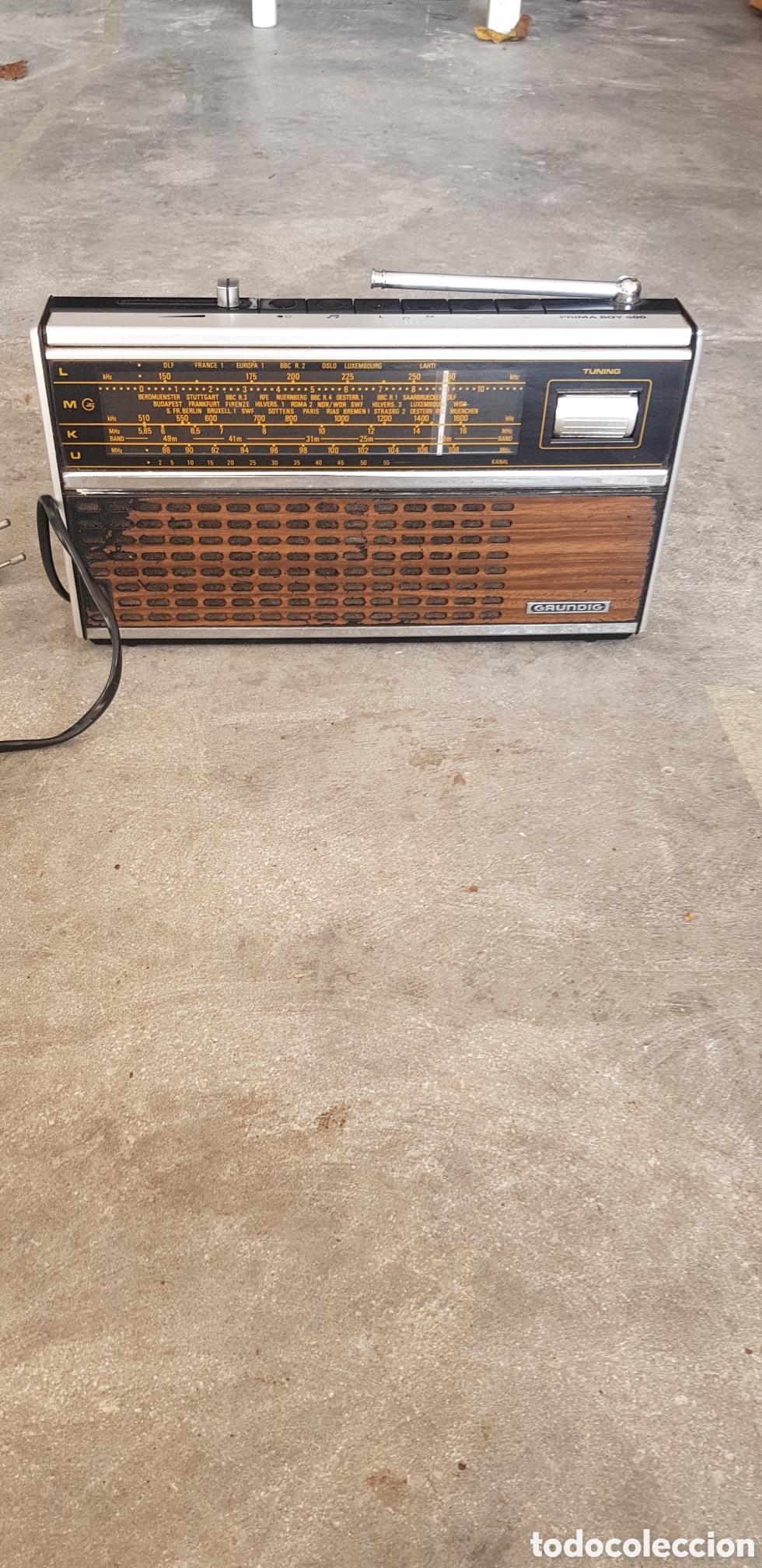 Radios antiguas: Radio Grundig Prima boy 600 - Foto 1