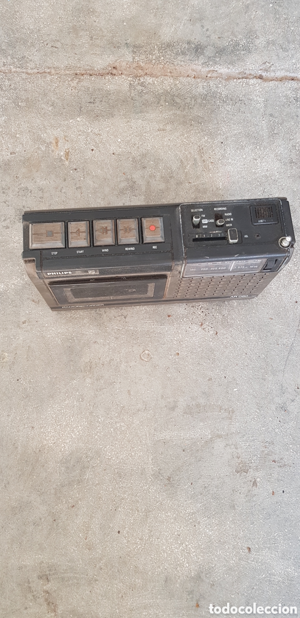 Radios antiguas: Radiorecorder Philips AR60 - Foto 3