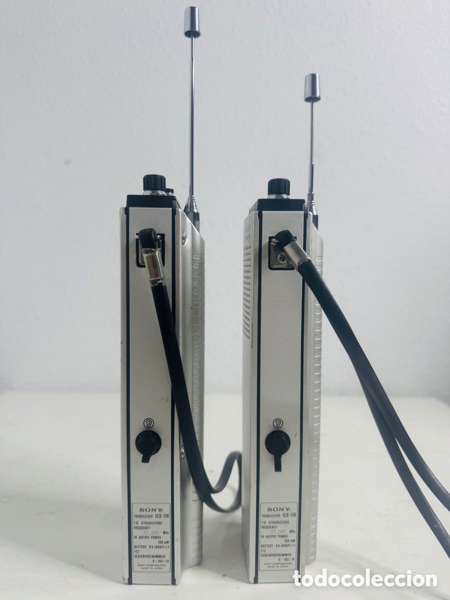 Radios antiguas: Sony Transceiver ICB-170 - Foto 4