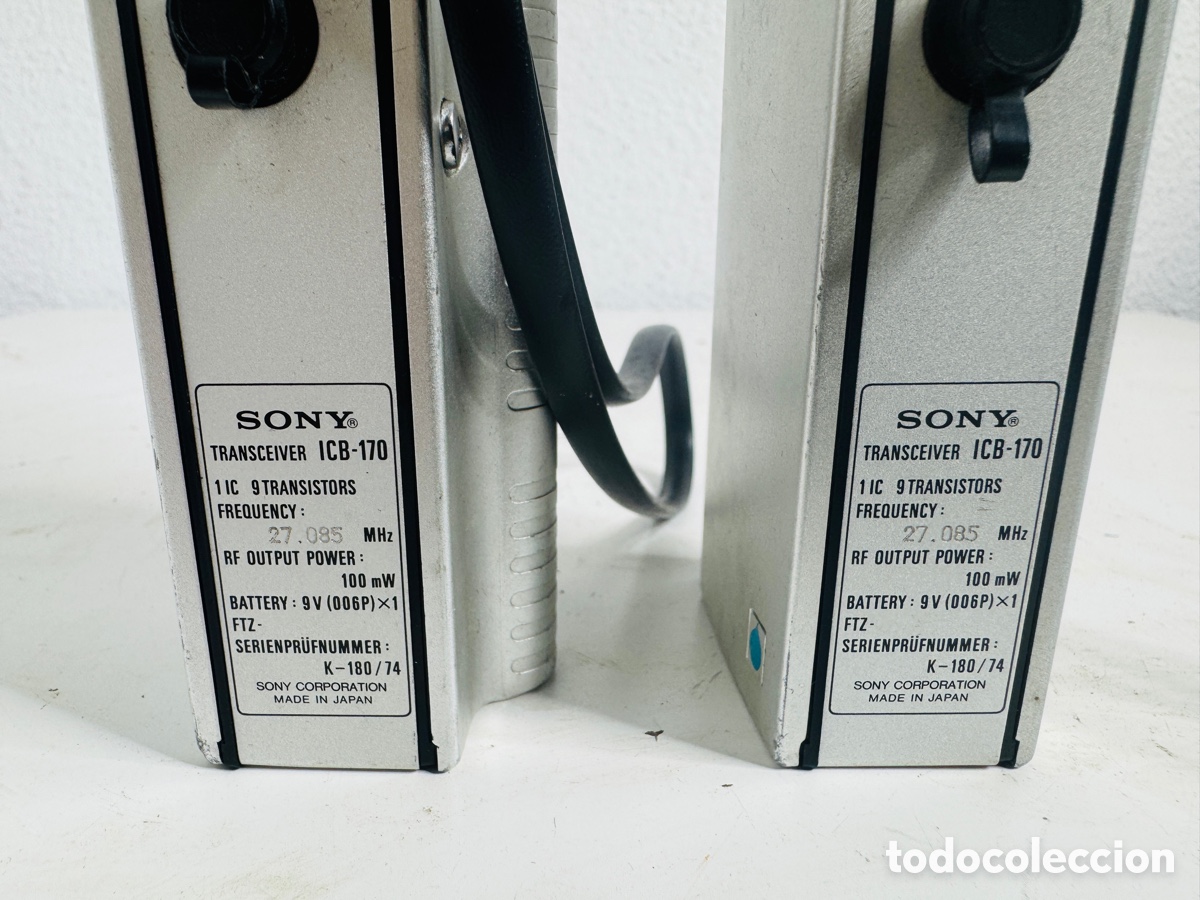 Radios antiguas: Sony Transceiver ICB-170 - Foto 5