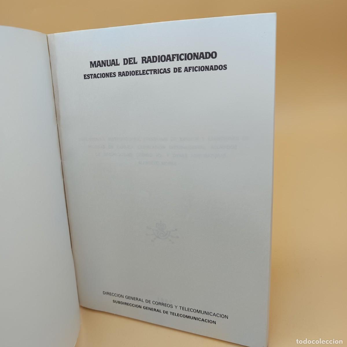 Radios antiguas: MANUAL DE RADIOAFICIONADO - Foto 2