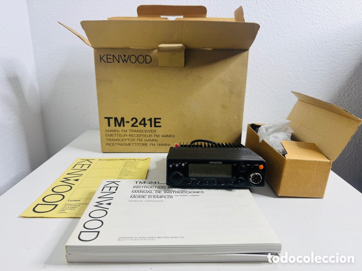 Radios antiguas: Kenwood TM-241E FM Transceiver - Foto 3