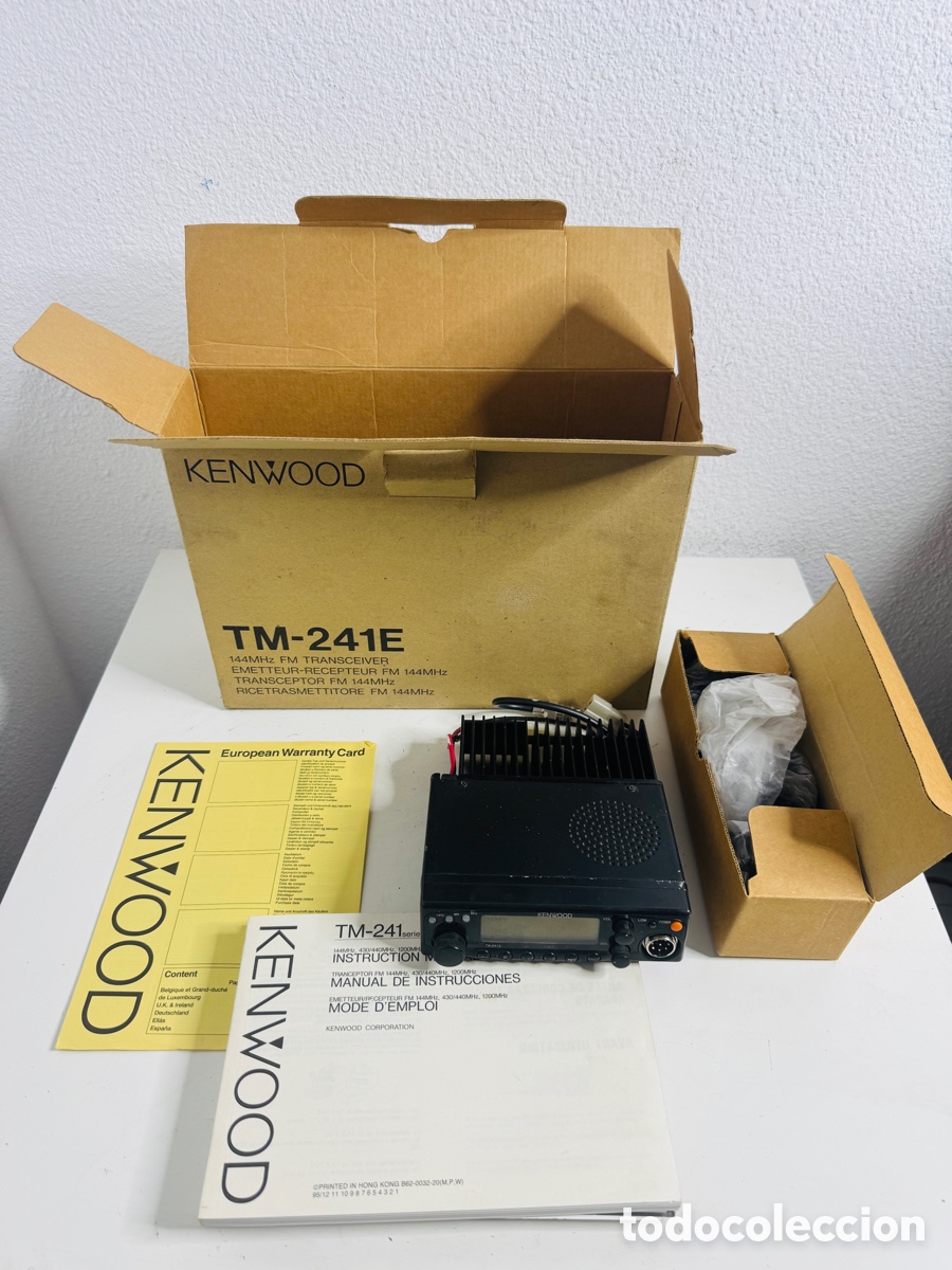Radios antiguas: Kenwood TM-241E FM Transceiver - Foto 4