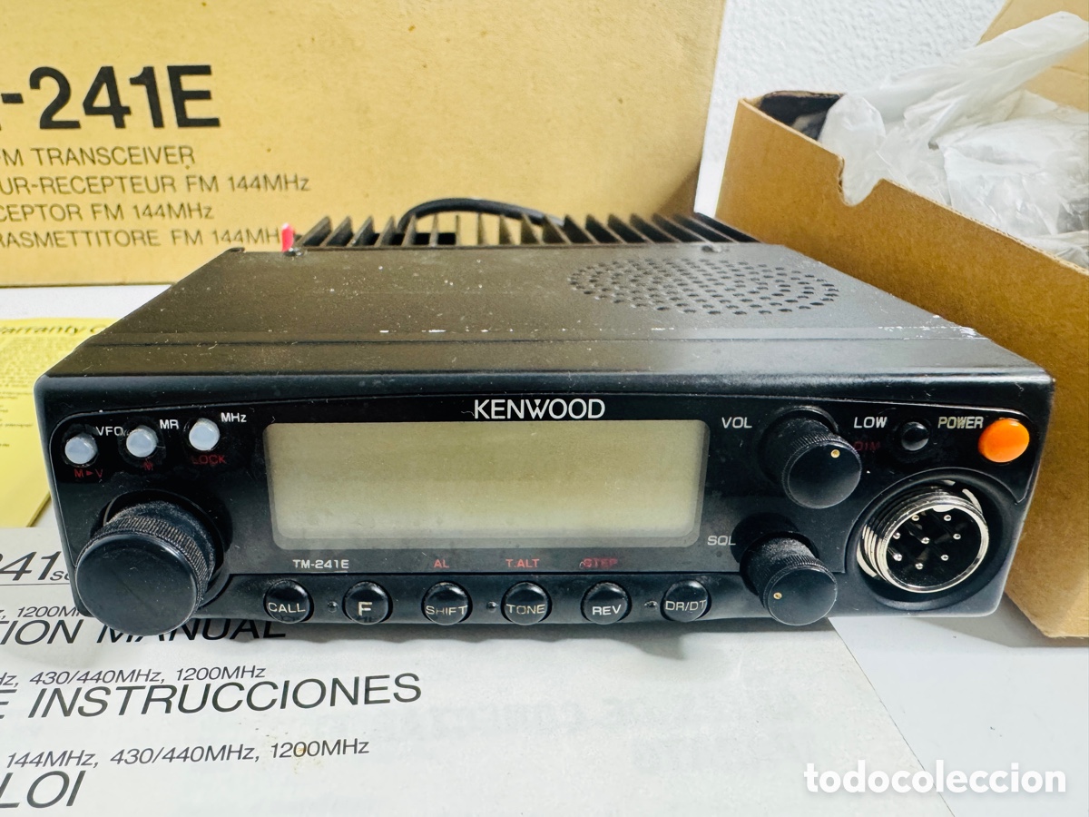 Radios antiguas: Kenwood TM-241E FM Transceiver - Foto 6