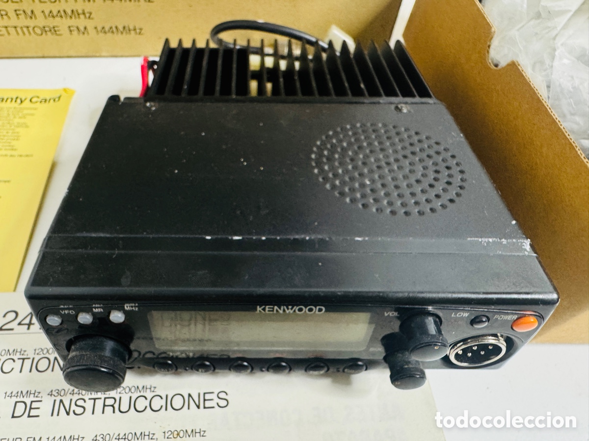 Radios antiguas: Kenwood TM-241E FM Transceiver - Foto 7