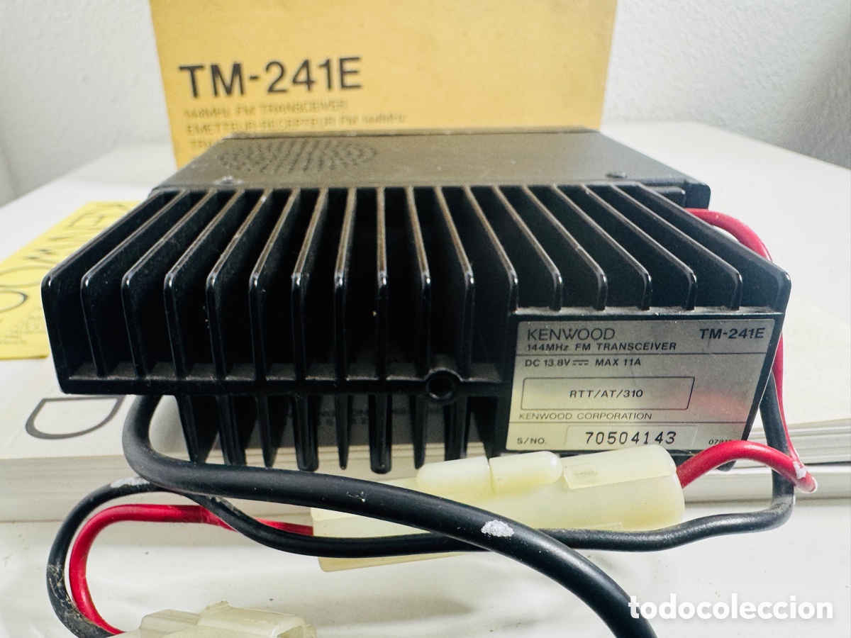 Radios antiguas: Kenwood TM-241E FM Transceiver - Foto 9