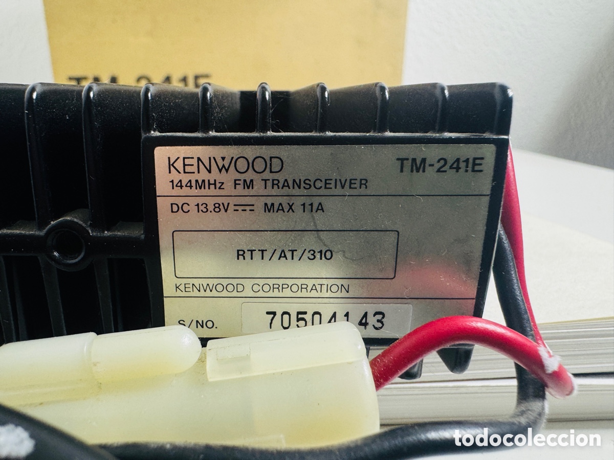 Radios antiguas: Kenwood TM-241E FM Transceiver - Foto 10