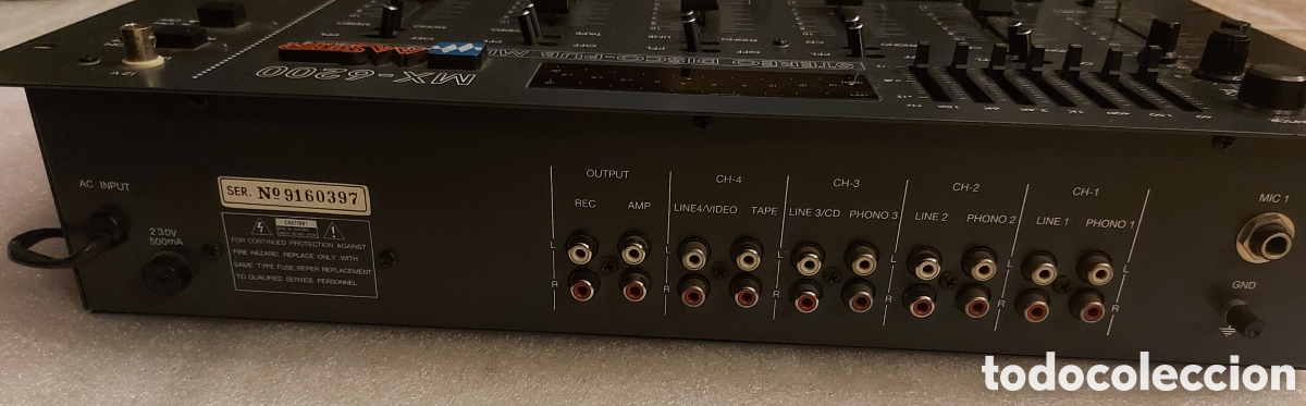 Radios antiguas: MX 6200 Master Audio desig. Mesa de mezclas - Foto 2