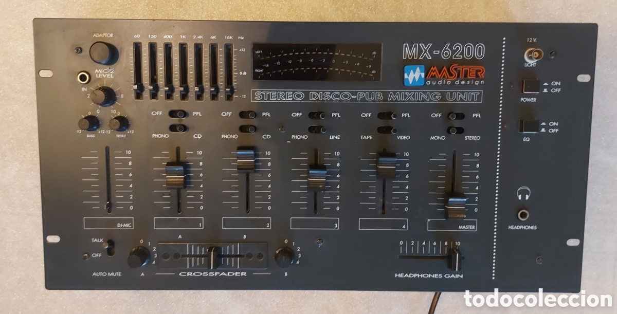 Radios antiguas: MX 6200 Master Audio desig. Mesa de mezclas - Foto 1