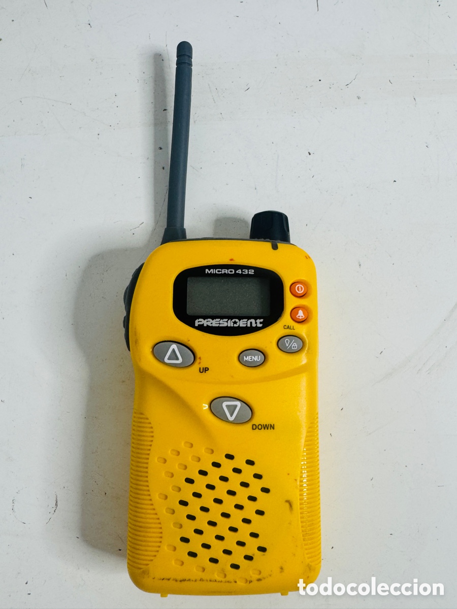 Radios antiguas: President Micro 432 UHF Hand Held Transceiver - Foto 4