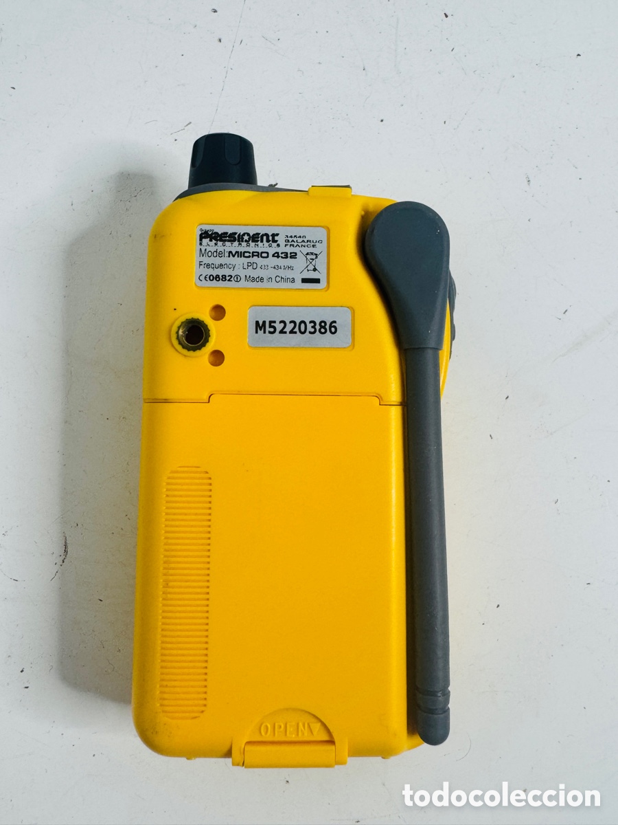 Radios antiguas: President Micro 432 UHF Hand Held Transceiver - Foto 8