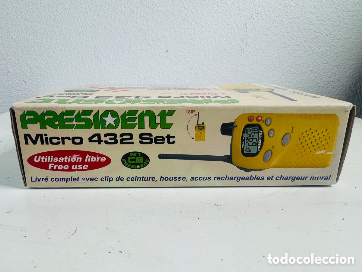 Radios antiguas: President Micro 432 UHF Hand Held Transceiver - Foto 10