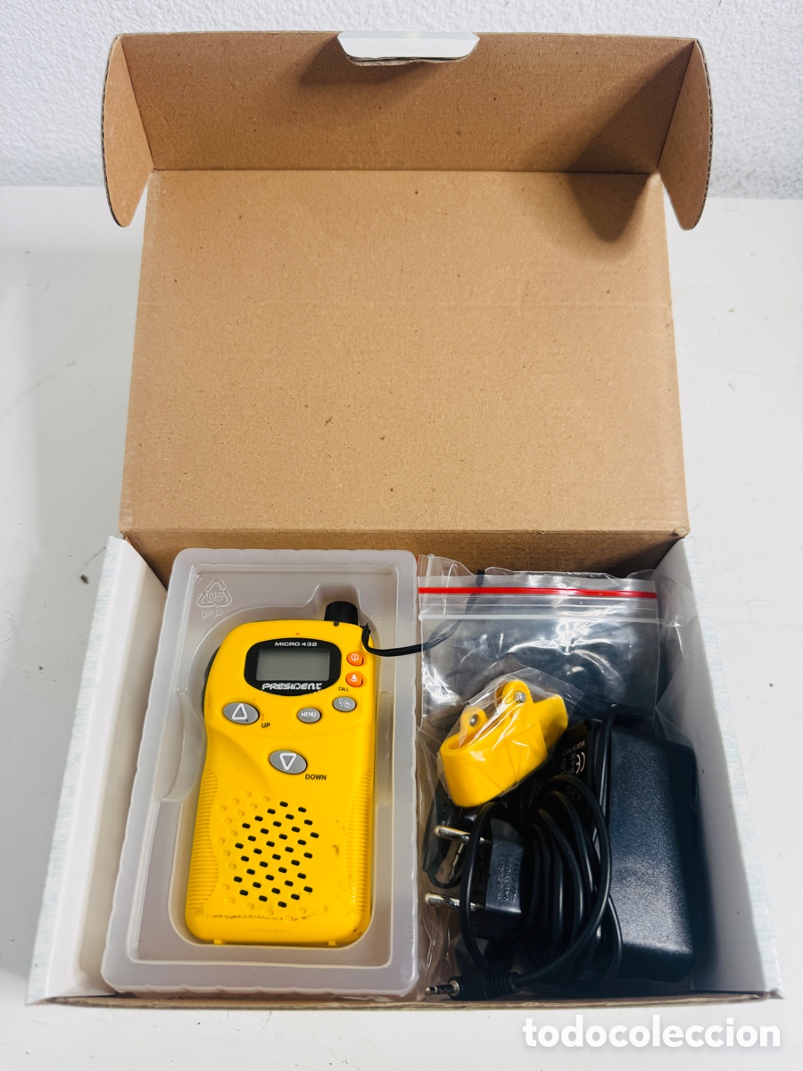 Radios antiguas: President Micro 432 UHF Hand Held Transceiver - Foto 11