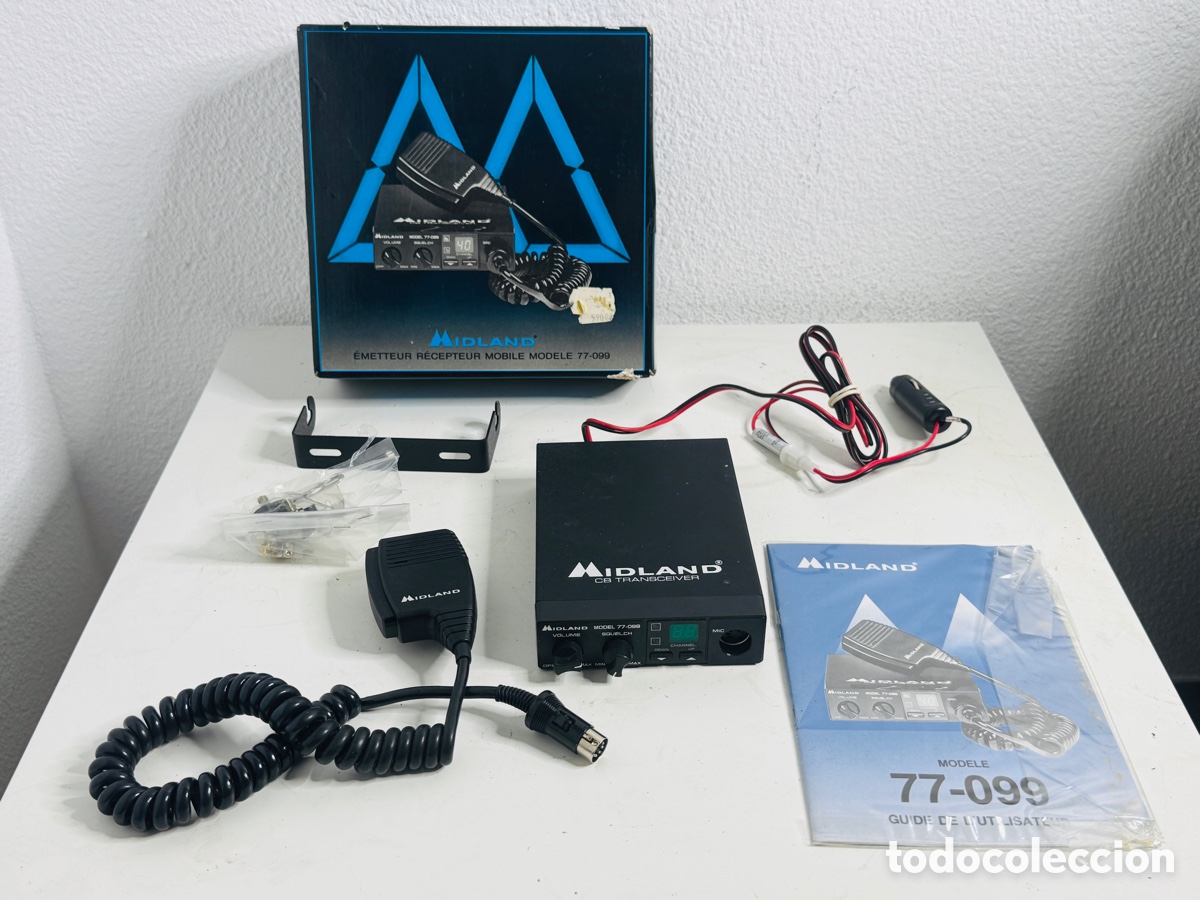 Radios antiguas: Midland 77-099 CB Radio Transceiver - Foto 2