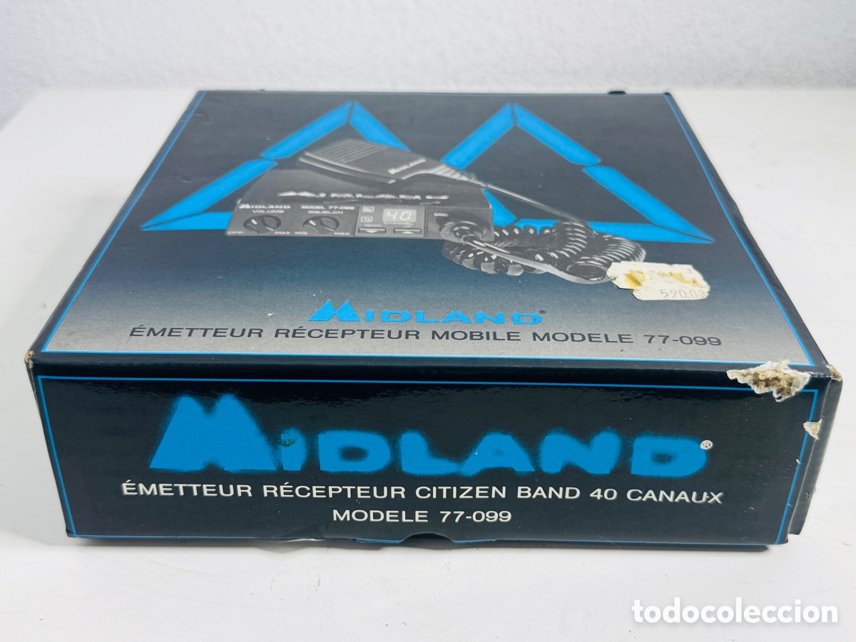 Radios antiguas: Midland 77-099 CB Radio Transceiver - Foto 3