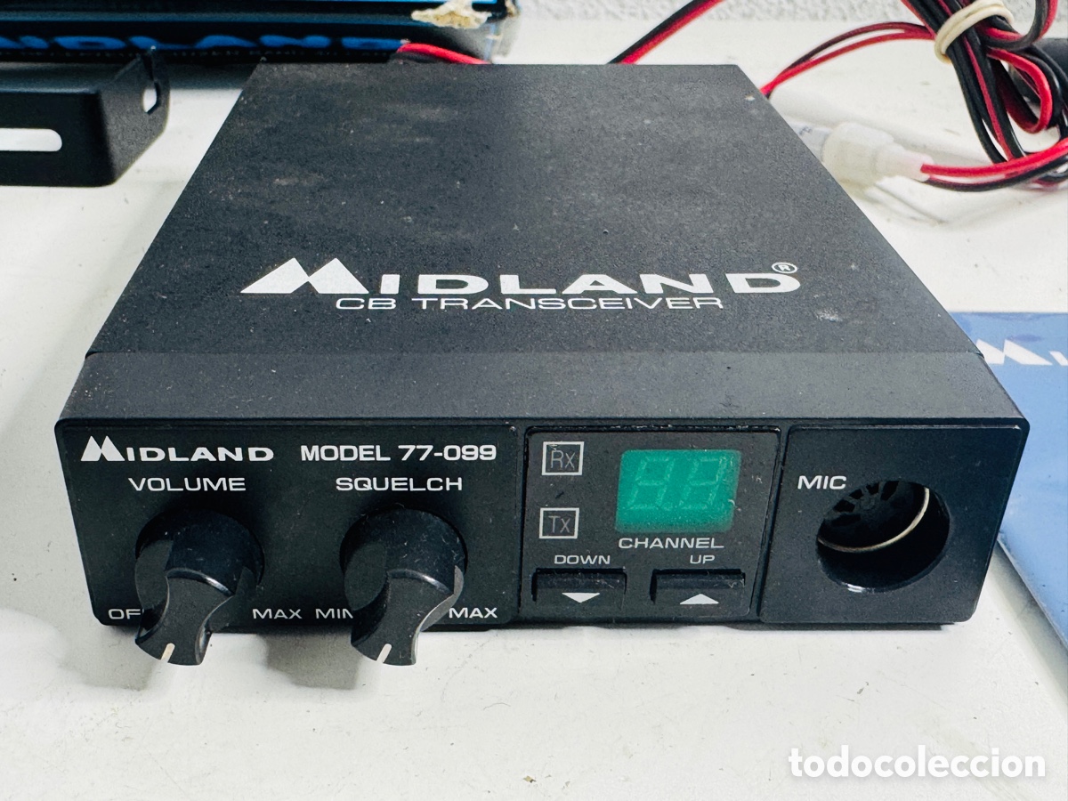 Radios antiguas: Midland 77-099 CB Radio Transceiver - Foto 4