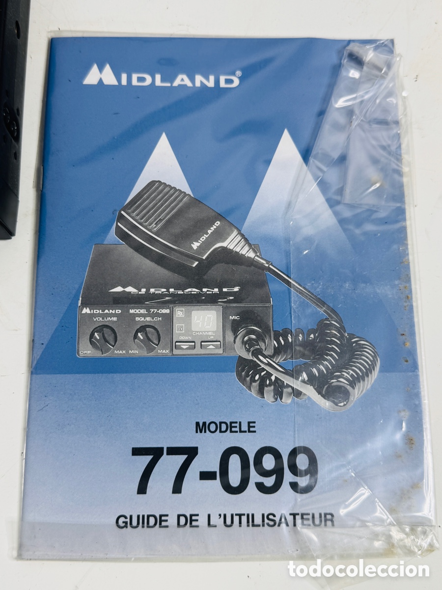 Radios antiguas: Midland 77-099 CB Radio Transceiver - Foto 6