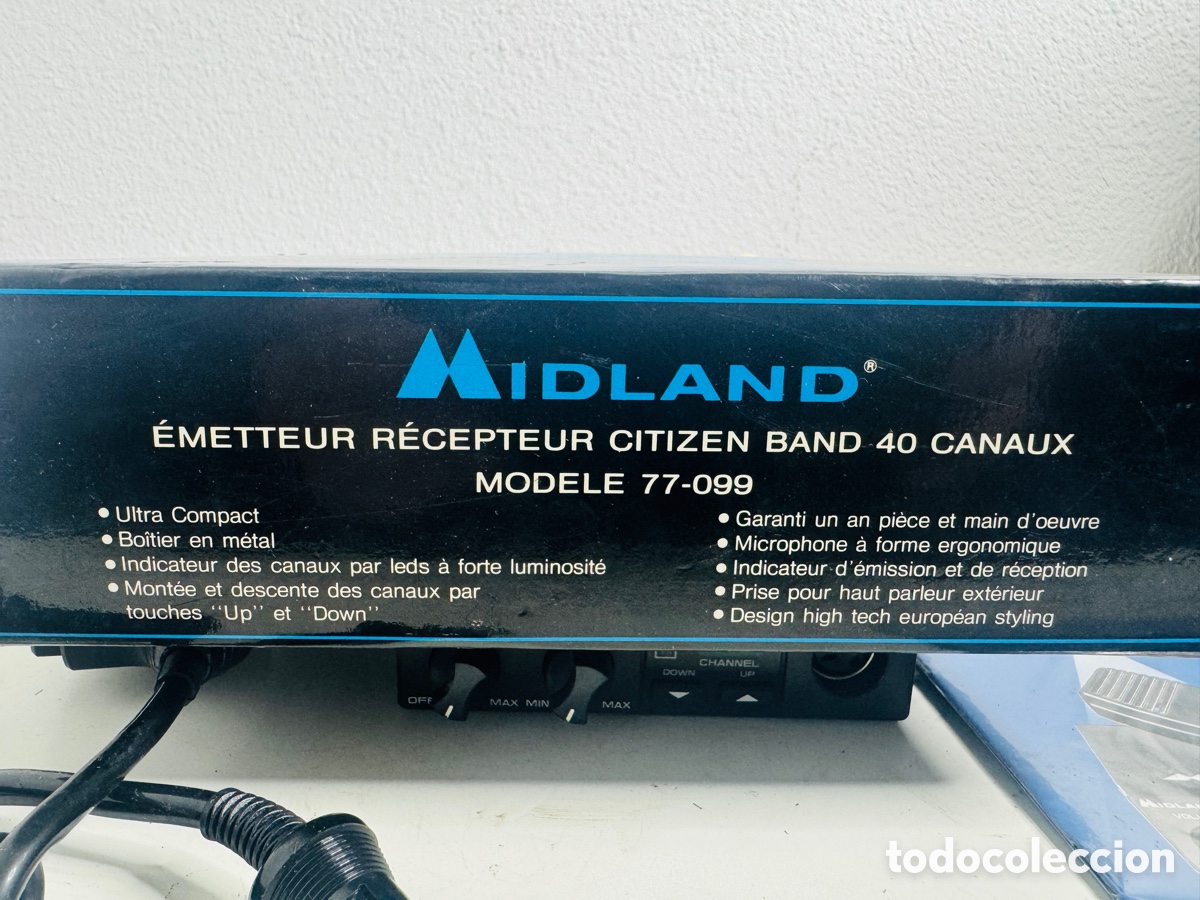 Radios antiguas: Midland 77-099 CB Radio Transceiver - Foto 8