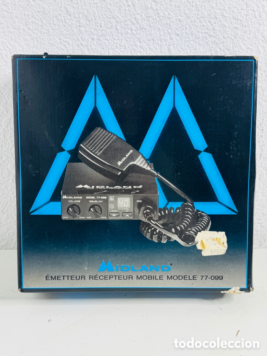Radios antiguas: Midland 77-099 CB Radio Transceiver - Foto 1