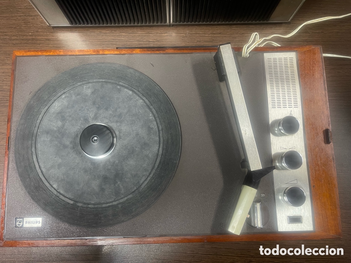 Radios antiguas: Tocadiscos Philips a&ntilde;os 60 - Foto 2