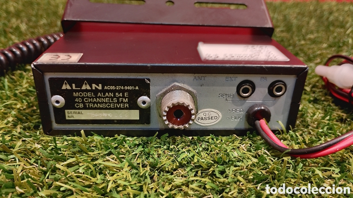 Radios antiguas: CB TRANSCEIVER ALAN CEPT PR 28 NL - Foto 5
