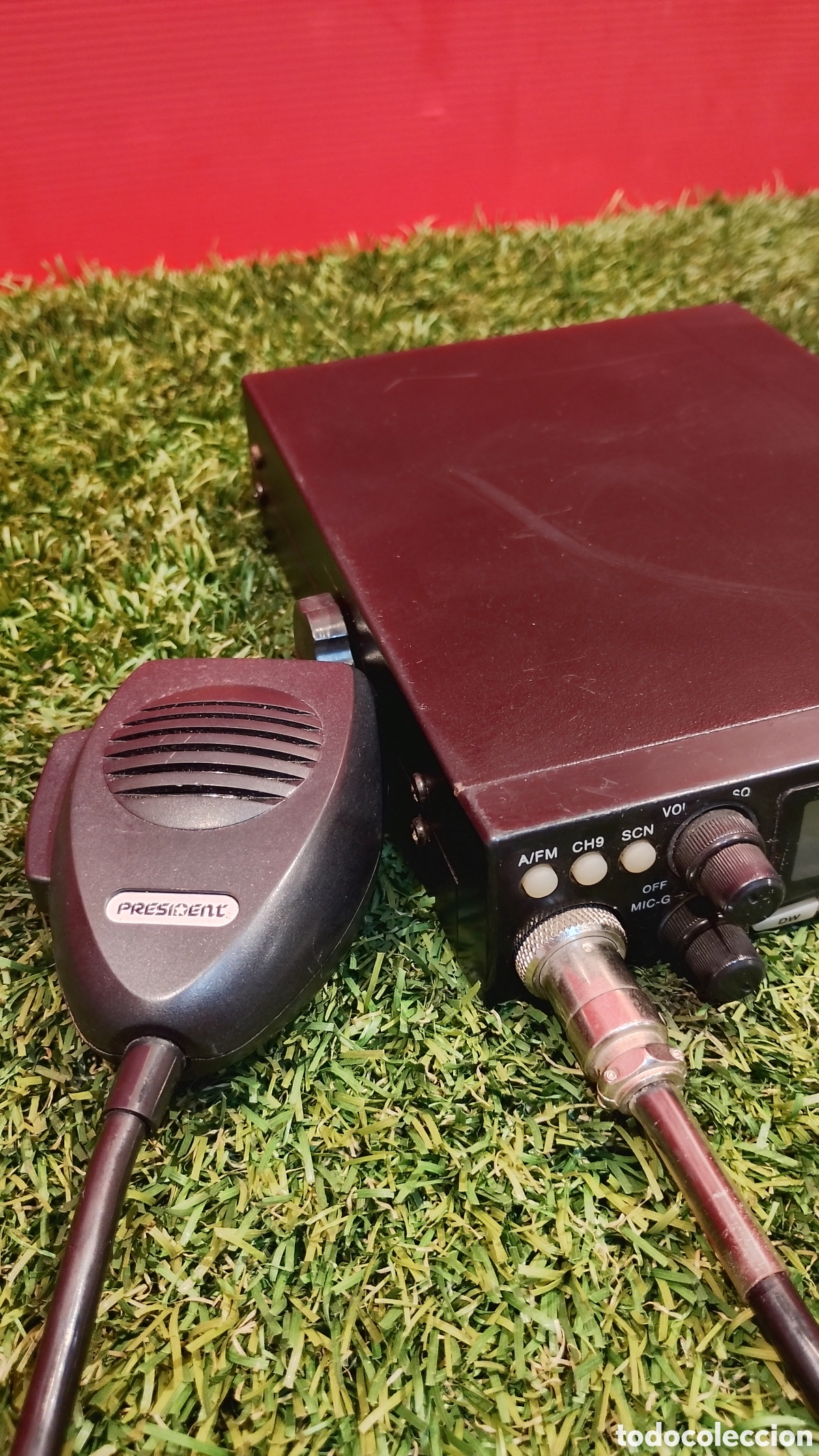 Radios antiguas: EMISORA JOPIX OMEGA CON MICRO A/FM CH 9 - Foto 2