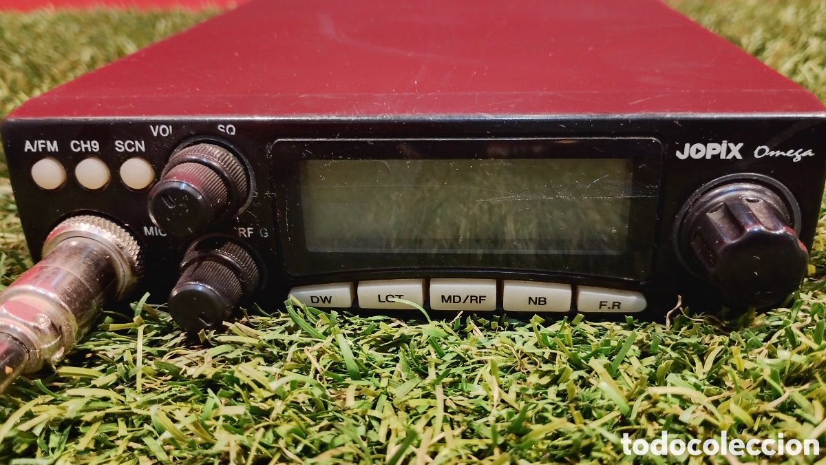 Radios antiguas: EMISORA JOPIX OMEGA CON MICRO A/FM CH 9 - Foto 3