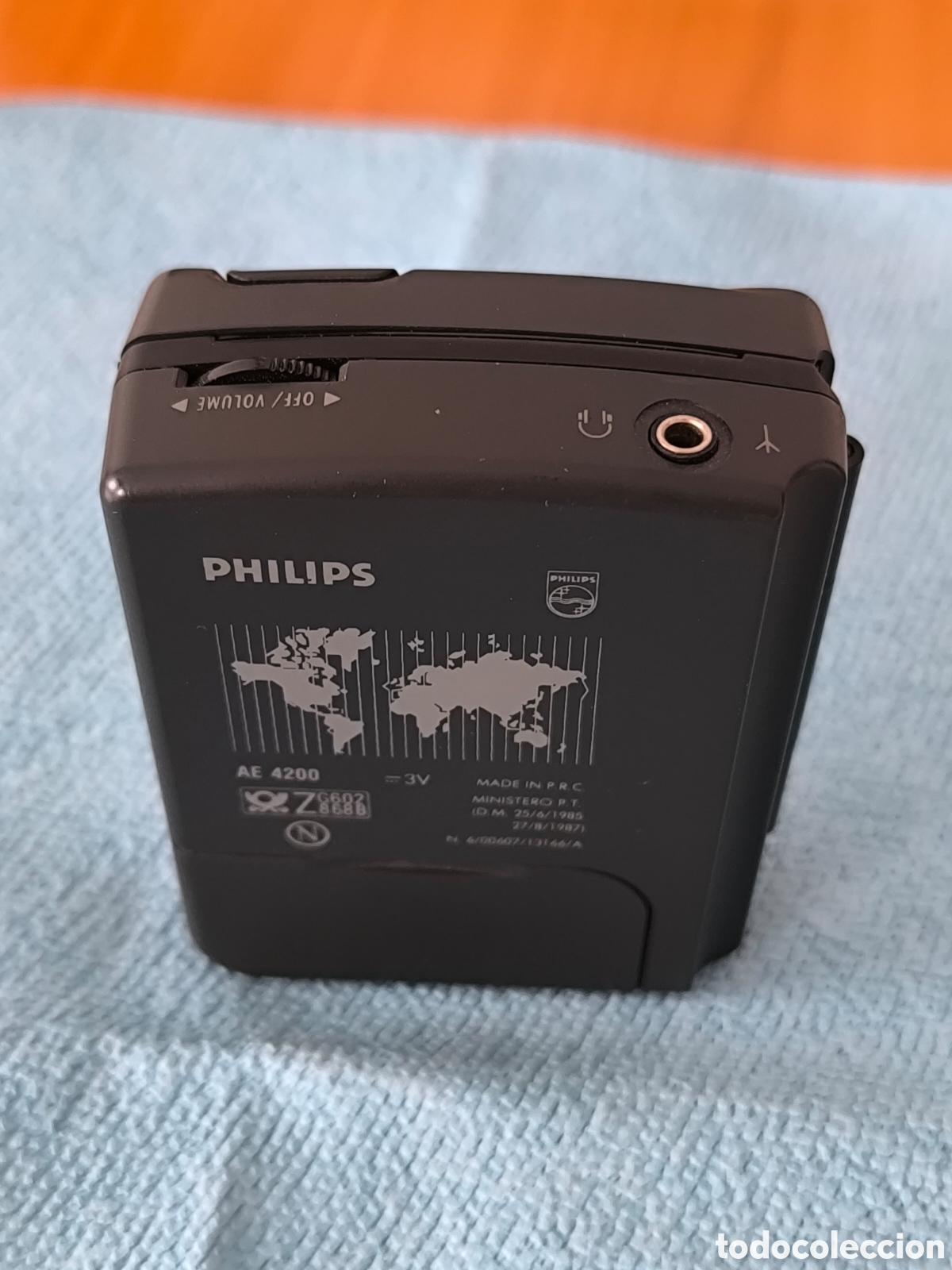 Radios antiguas: Radio reloj Philips mundial - Foto 5