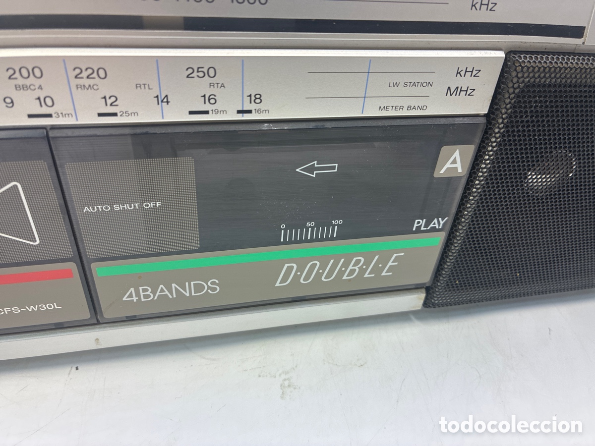 Radios antiguas: Radiocasette Sony CFS-V30L. - Foto 3