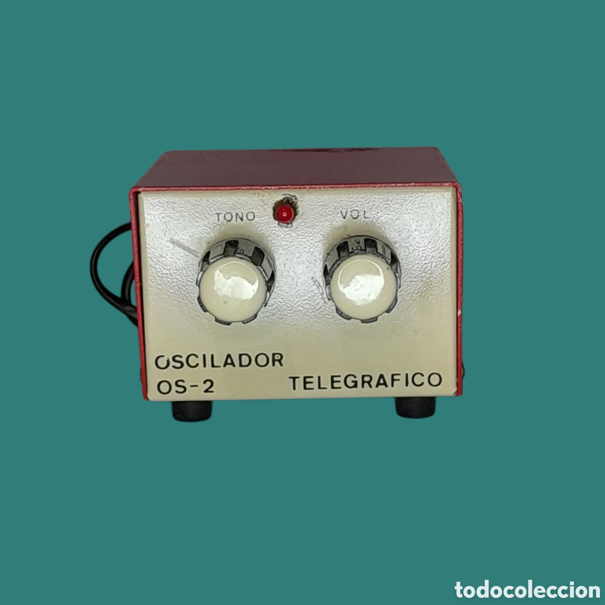 Radios antiguas: Oscilador telegr&aacute;fico OS-2. - Foto 1