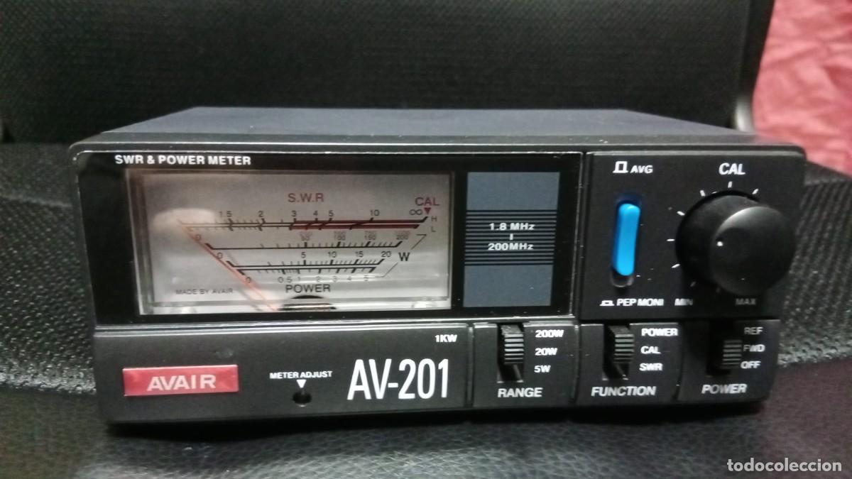 Radios antiguas: Medidor Roe AVAIR AV 201 - Foto 1