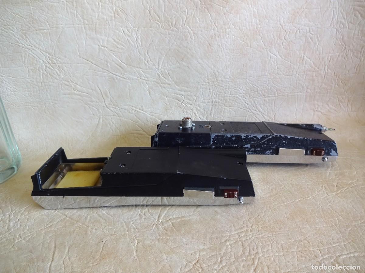 Radios antiguas: pareja Walkie Talkie supersonic solid state 14 transceiver despiece - Foto 7