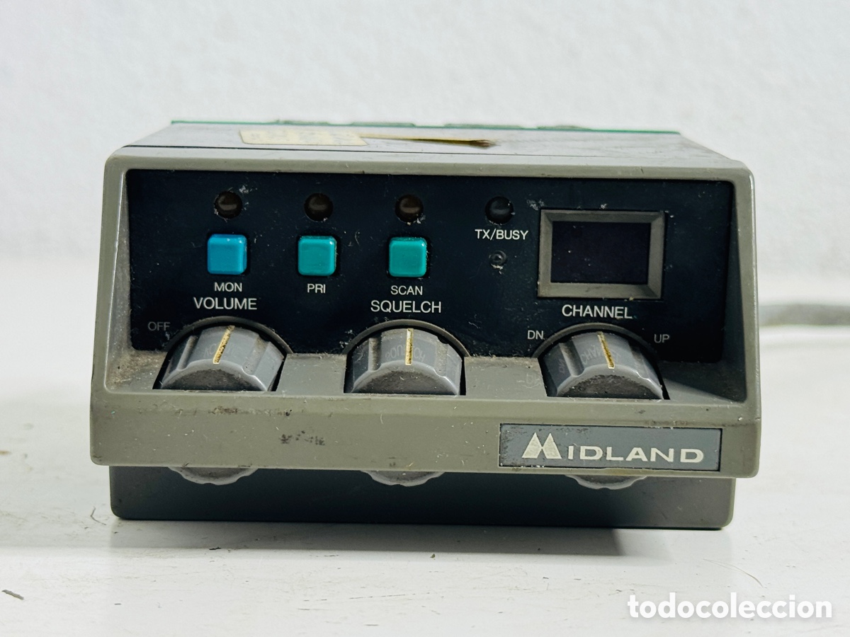 Radios antiguas: Midland Control Head CB Radio Transceiver - Foto 2