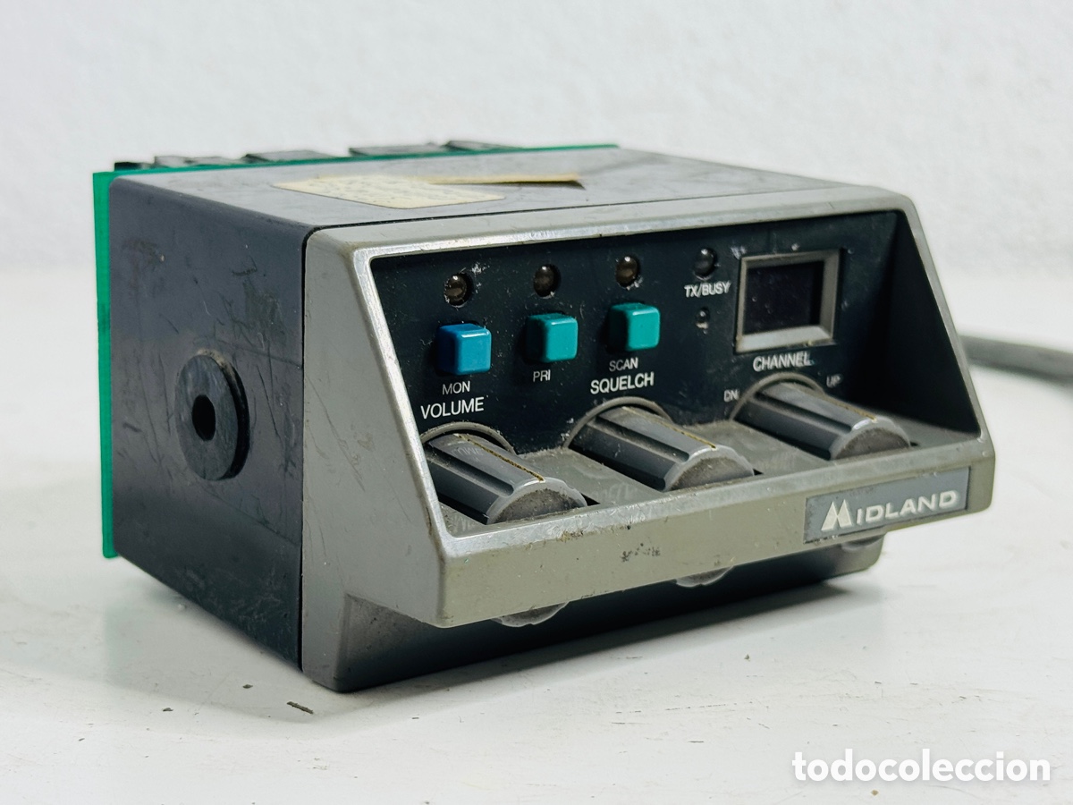 Radios antiguas: Midland Control Head CB Radio Transceiver - Foto 4