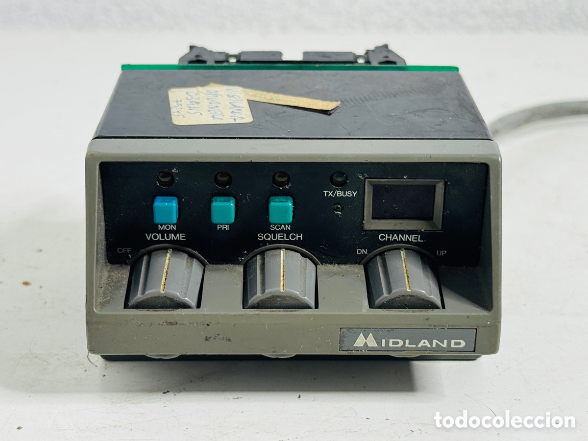 Radios antiguas: Midland Control Head CB Radio Transceiver - Foto 1