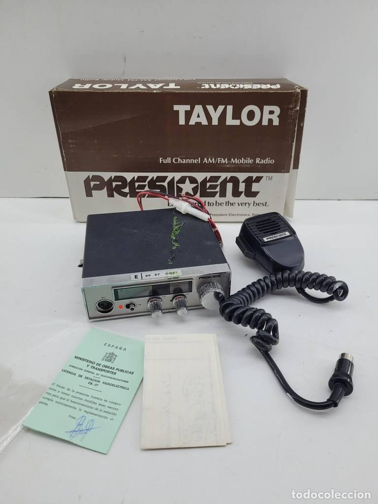 Radios antiguas: EMISORA PRESIDENT TAYLOR - Foto 1