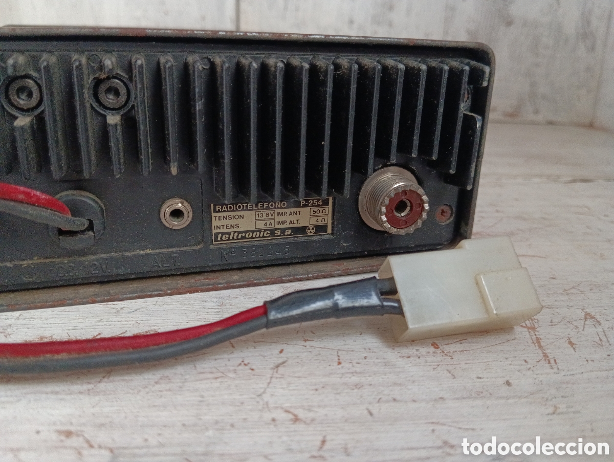 Radios antiguas: TELTRONIC P-254 RADIOTEL&Eacute;FONO. - Foto 7