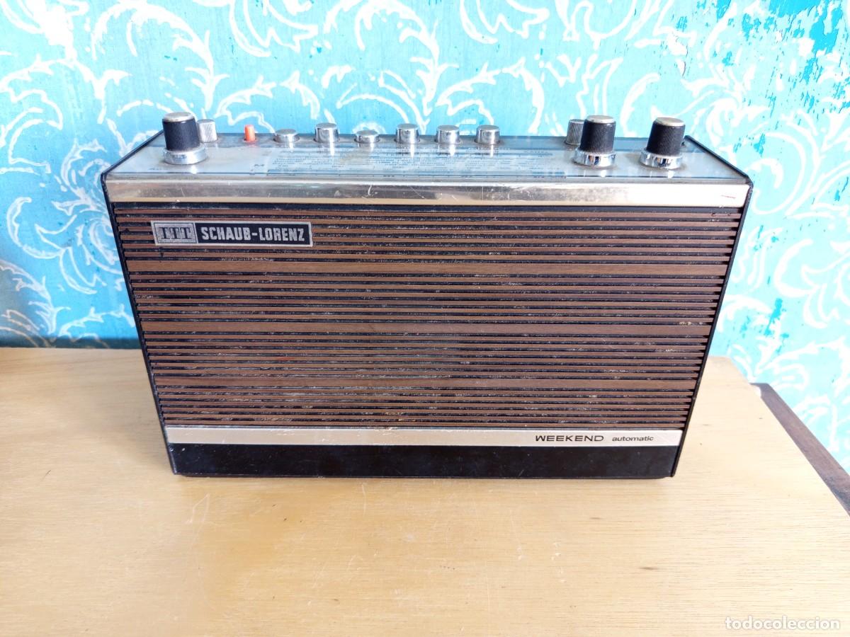 Radios antiguas: Radio portable itt schaub-lorenz weekend Automatic.Vintage - Foto 2