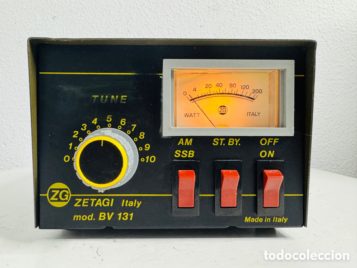Radios antiguas: Zetagi BV-131 Tube CB Linear Amplifier - Foto 2