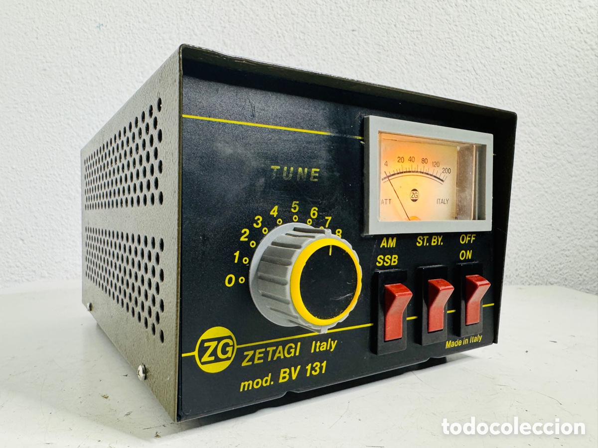 Radios antiguas: Zetagi BV-131 Tube CB Linear Amplifier - Foto 4