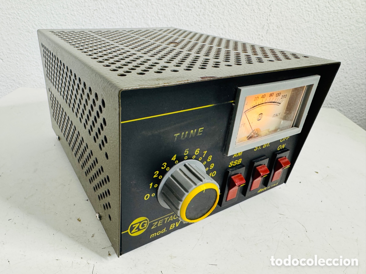 Radios antiguas: Zetagi BV-131 Tube CB Linear Amplifier - Foto 5