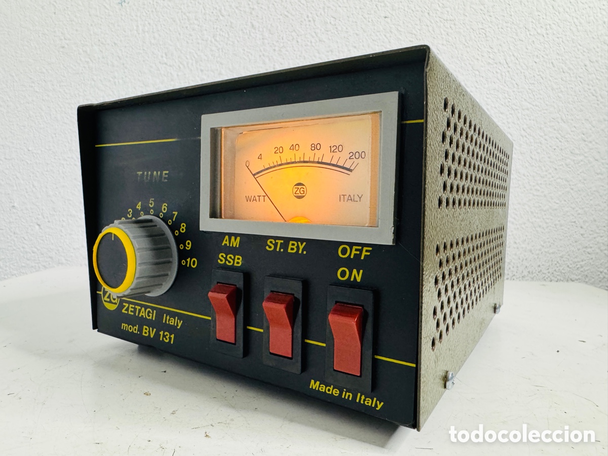 Radios antiguas: Zetagi BV-131 Tube CB Linear Amplifier - Foto 6
