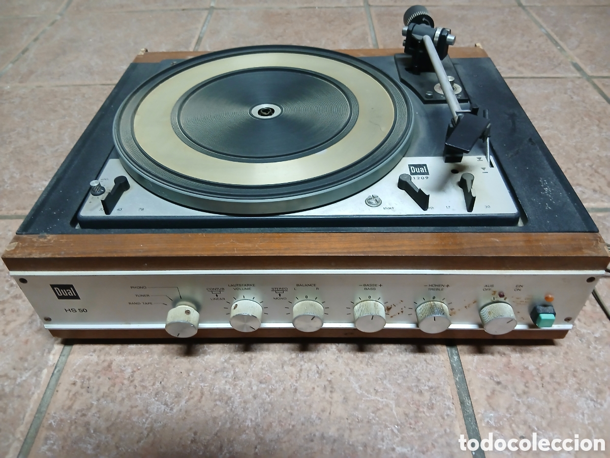 Radios antiguas: Antiguo Tocadiscos Dual - Foto 2