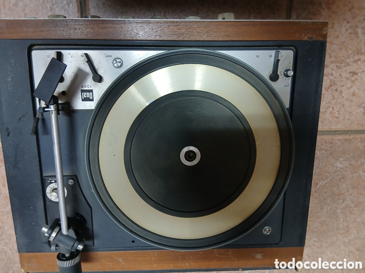 Radios antiguas: Antiguo Tocadiscos Dual - Foto 1