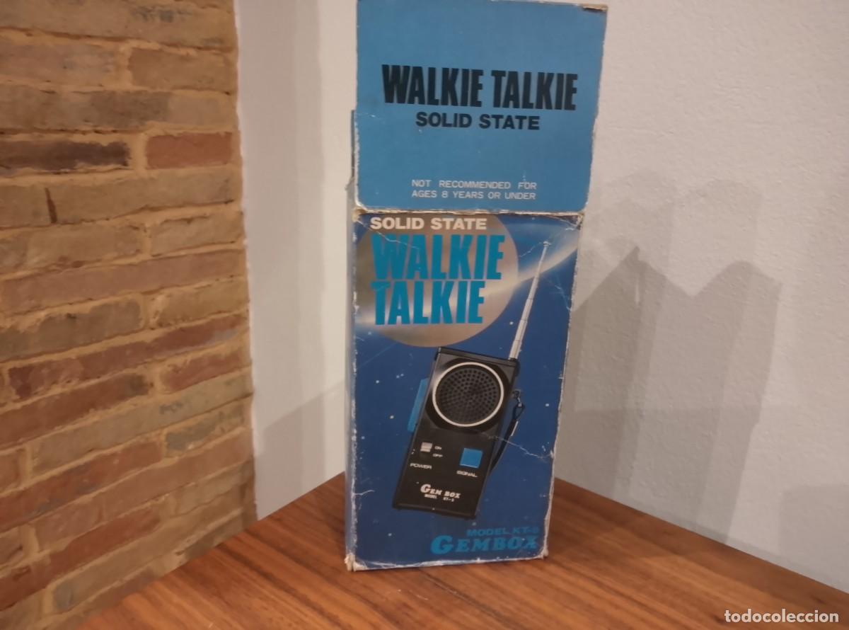Radios antiguas: Walkie talkies Gembox KT6 - Foto 1