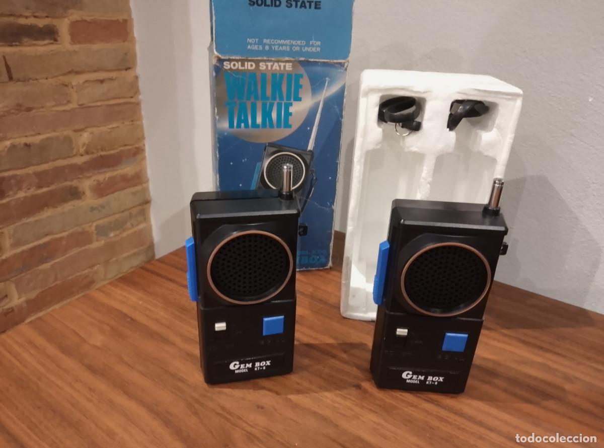 Radios antiguas: Walkie talkies Gembox KT6 - Foto 3