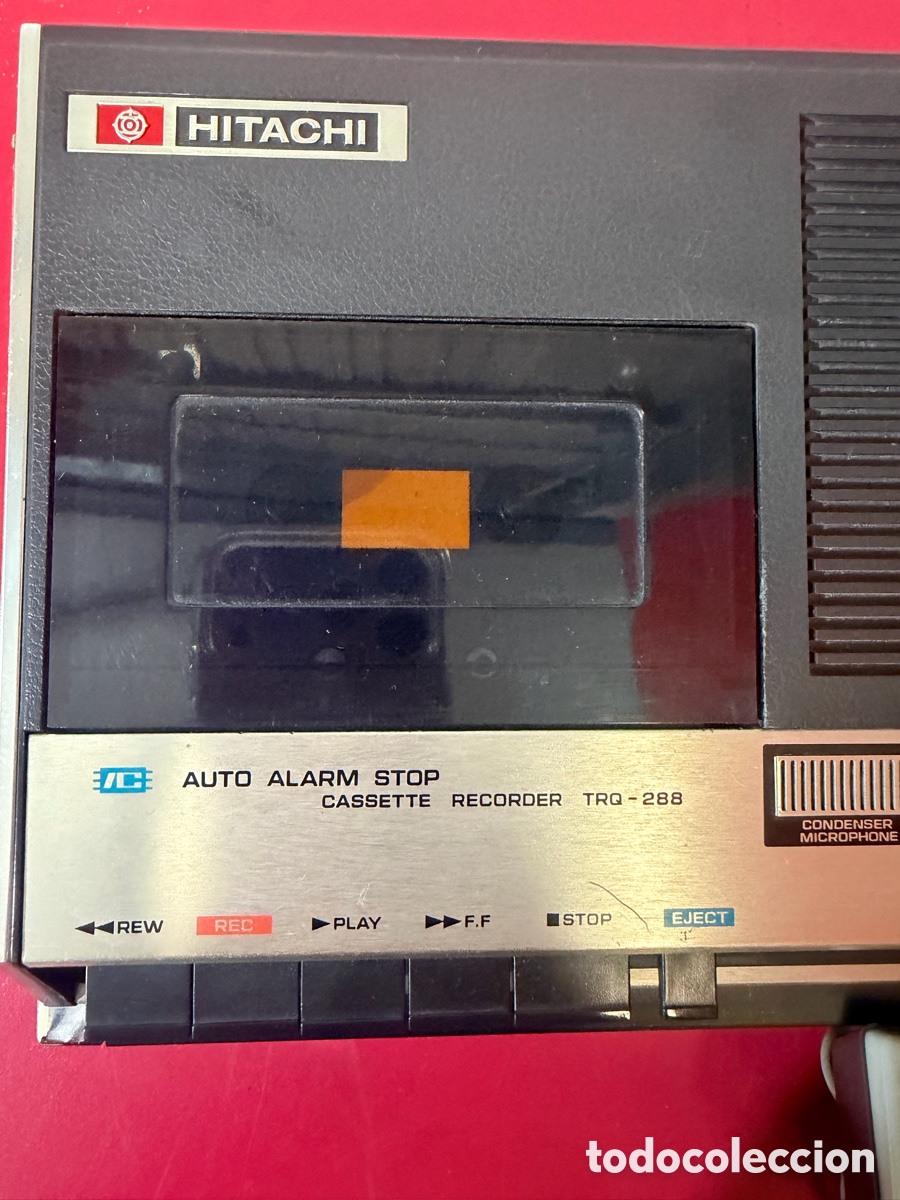 Radios antiguas: Hitachi TRQ-288 Cassette Recorder - Foto 2