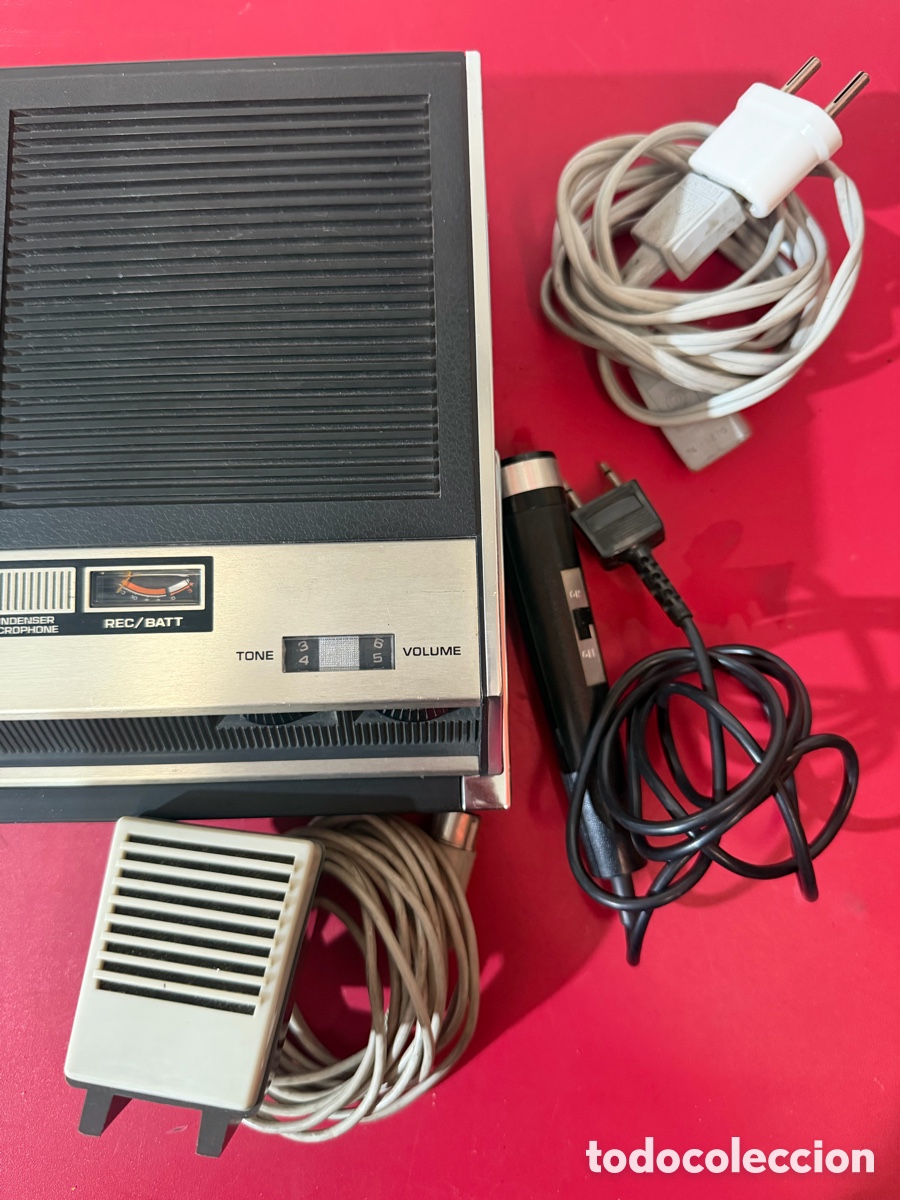 Radios antiguas: Hitachi TRQ-288 Cassette Recorder - Foto 3