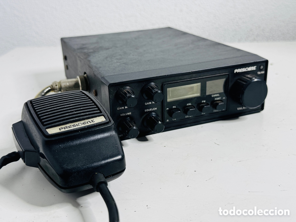 Radios antiguas: President Valery CB Transceiver Sin Testear